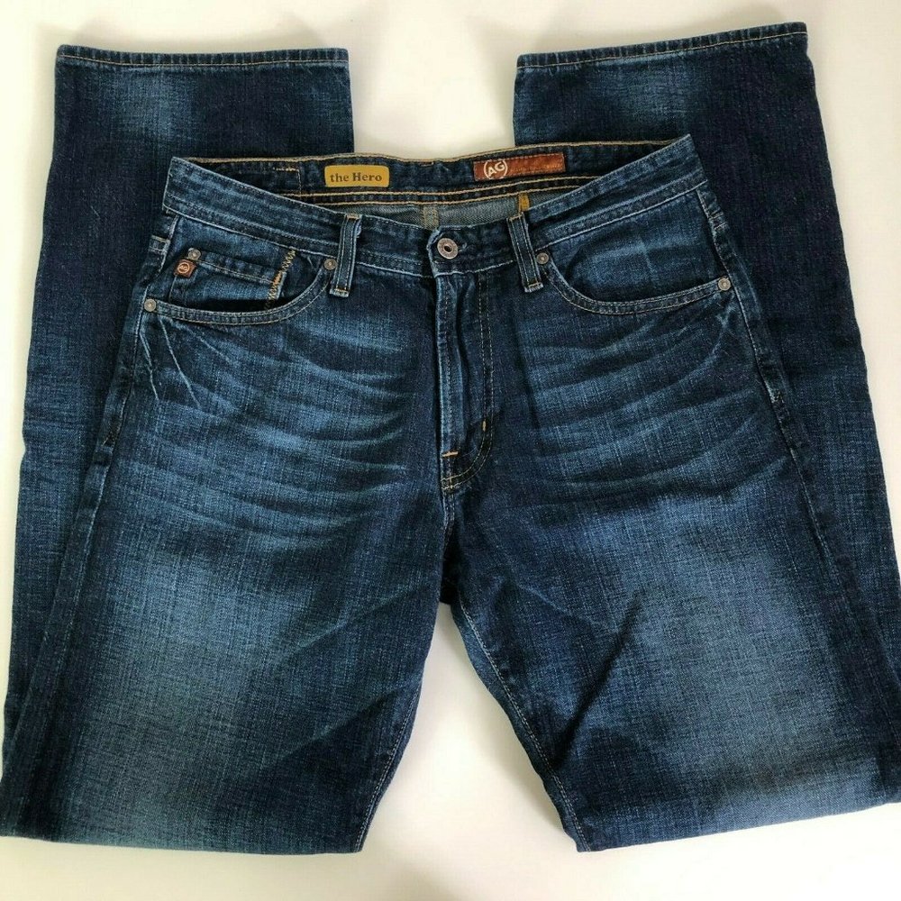 AG Adriano Goldschmied Men's The Hero Relaxed 32